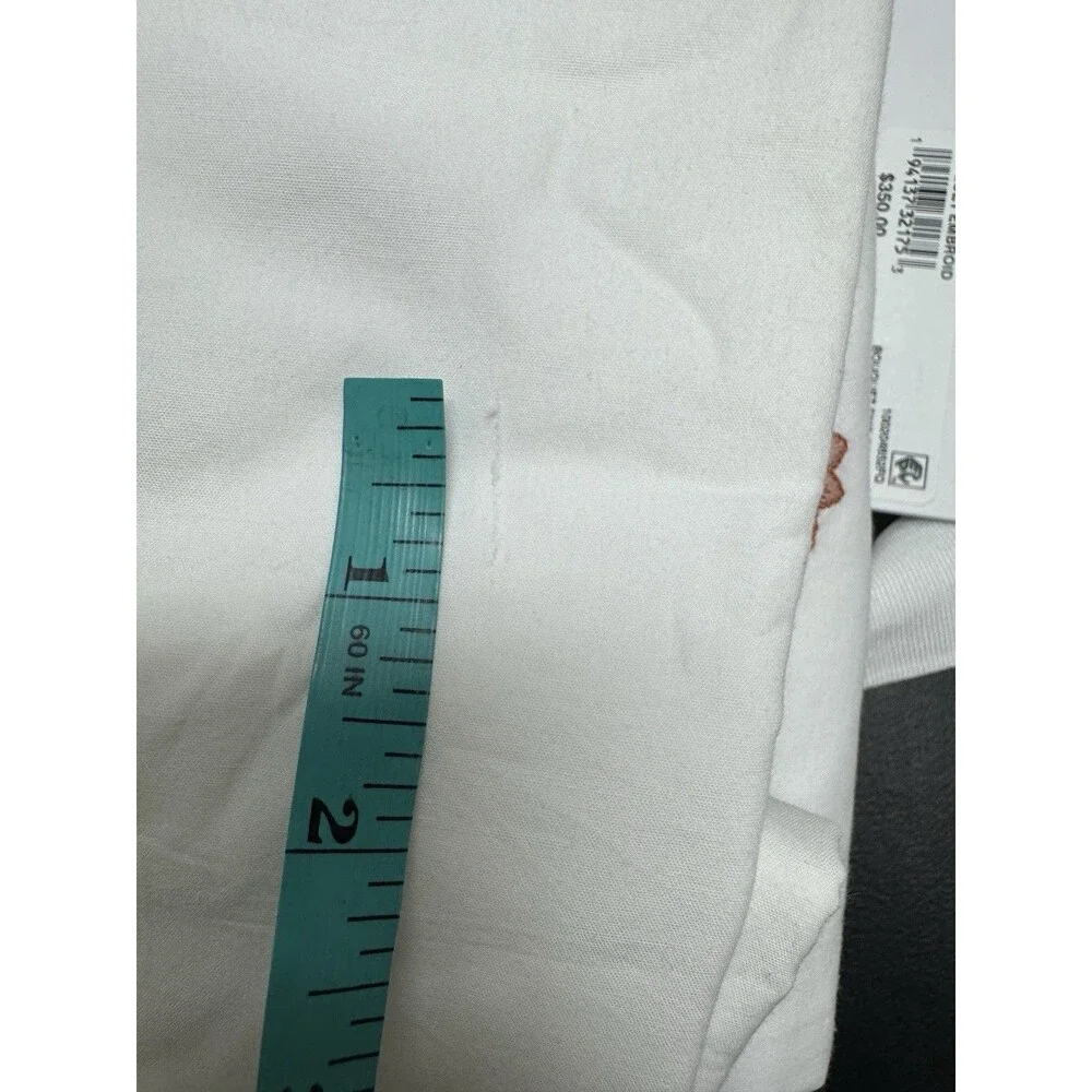 Charter Club Bouquet Embroidery 3-Pc. Full/Queen Duvet Cover Set -flaw